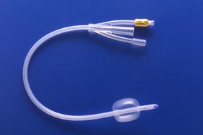 Catheter Foley 100% Silicone 30cc 3-way 18fr Sterile Latex-free ...