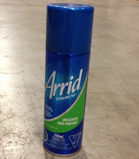 Deodorant Aerosol Spray Arrid Extra-dry Unscented Spray 200ml « Medical