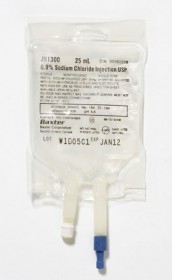 Normal Saline 0.9% Sodium Chloride 25ml Mini-bag For Injections