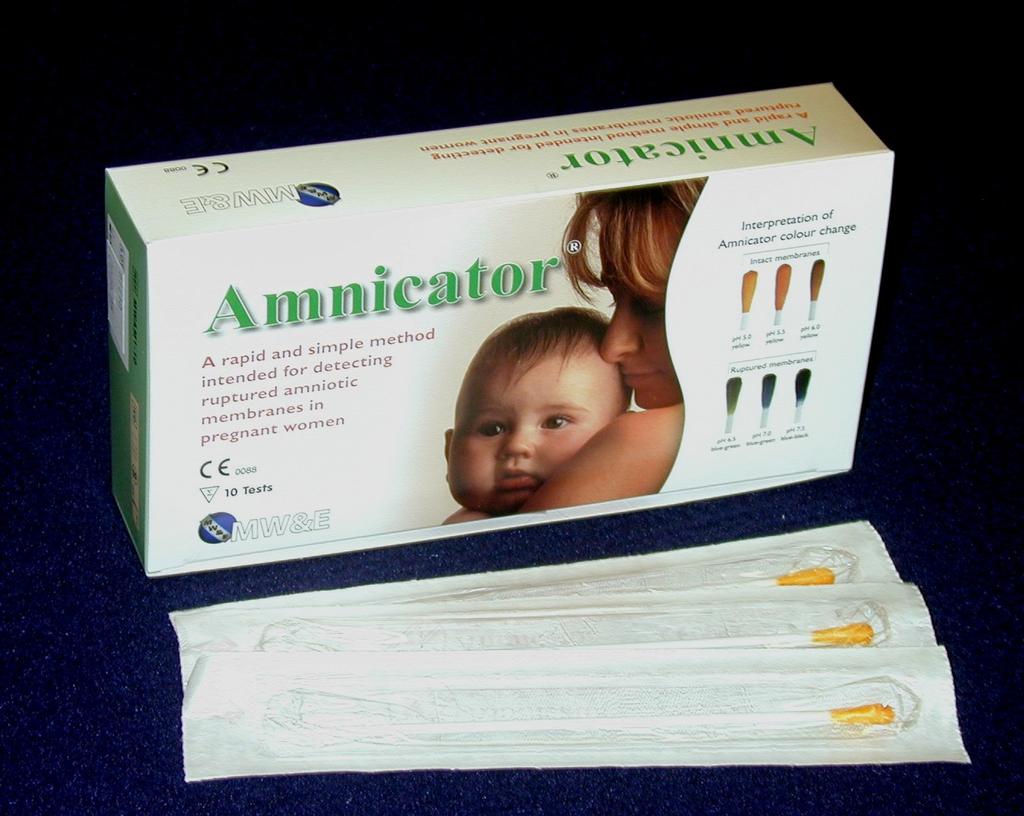 amniotic fluid test strips chemical