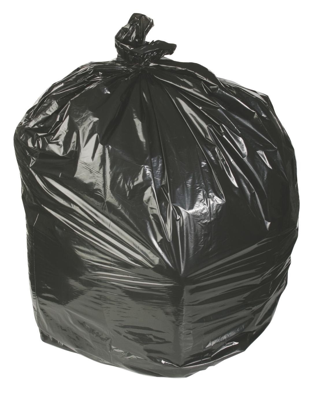 Garbage Bag 24″ X 24″ High Density 8 Micron Black « Medical Mart