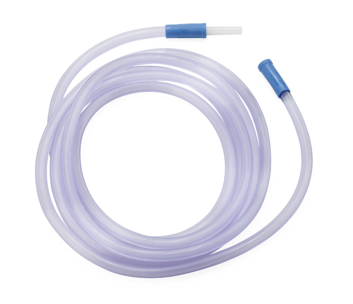 Suction Connecting Tubing Ribbed Connector 9/32″x72″ Length Sterile ...