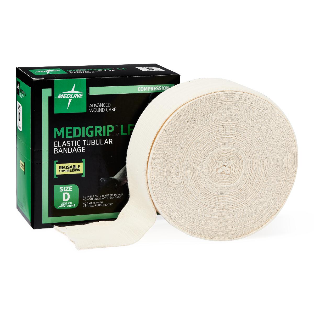 Medigrip Lf Elasticated Tubular Bandage Size D 7.5cm X 10m « Medical Mart