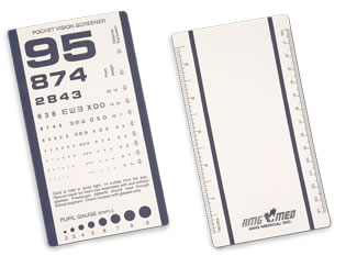 Pocket Eye Test Chart