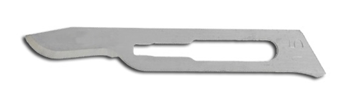 #15C Scalpel Blades, Sterile, 100 Pack - AJ175
