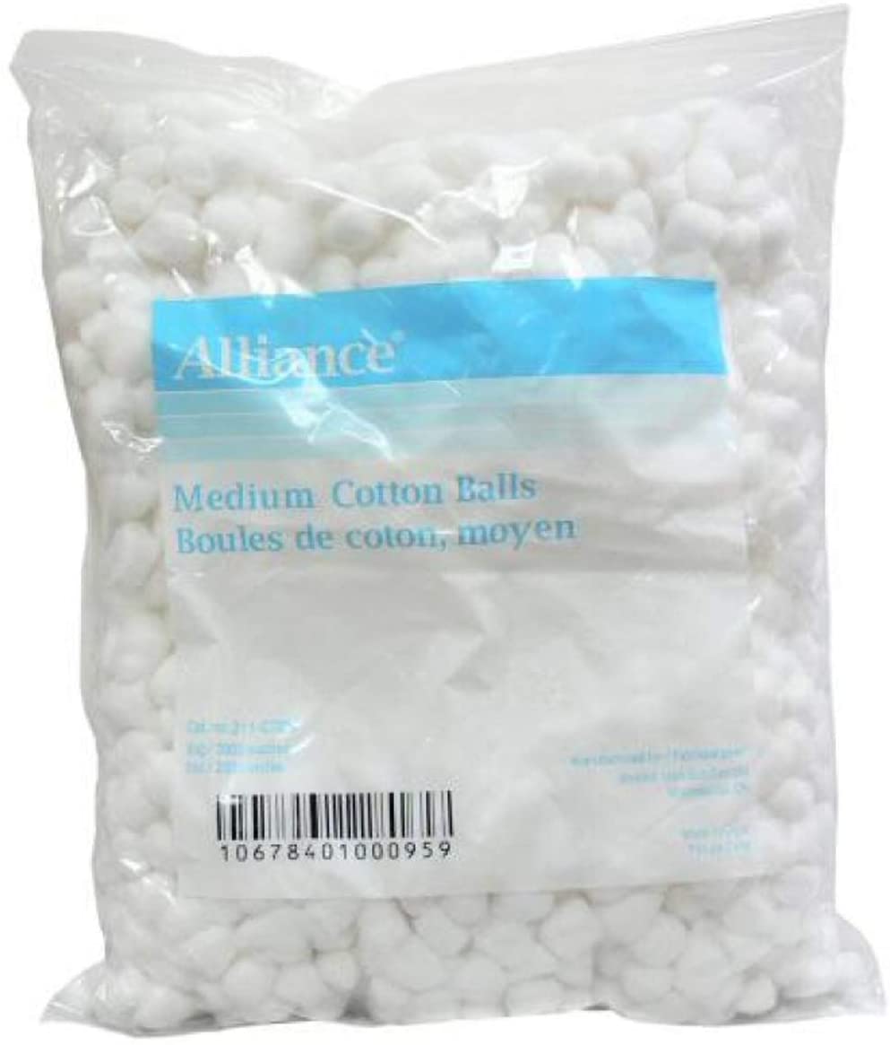 Medline Nonsterile Cotton Balls - Large - 1000 / Pack - 100