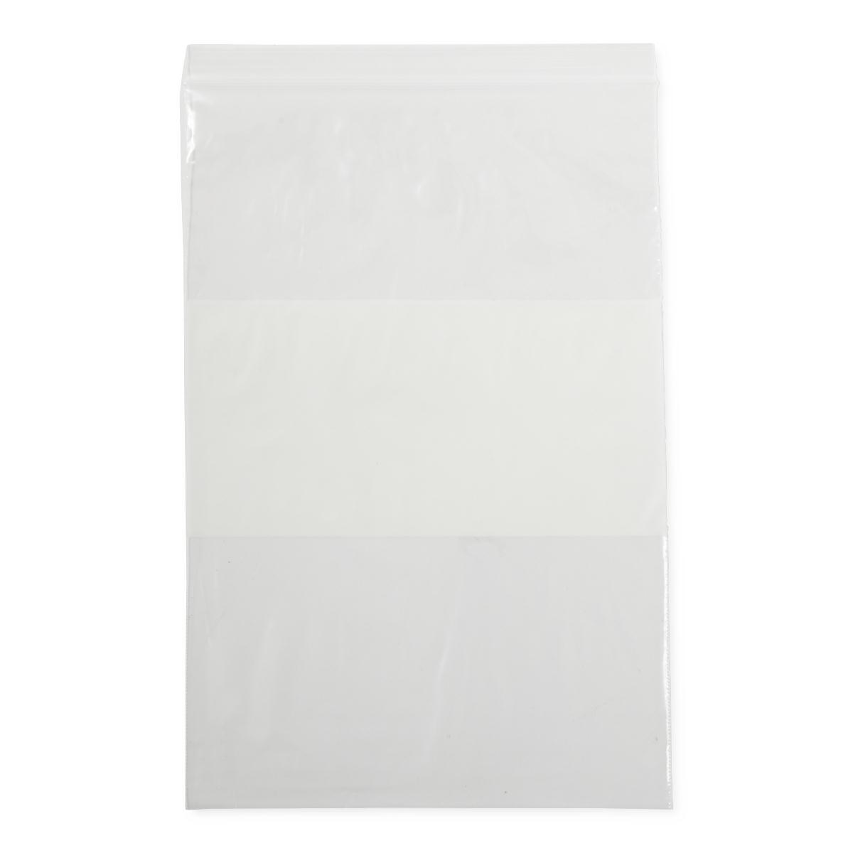 Zip Closure Bag 6″ X 9″ 2 Ml With Write-on Block Clear « Medical Mart